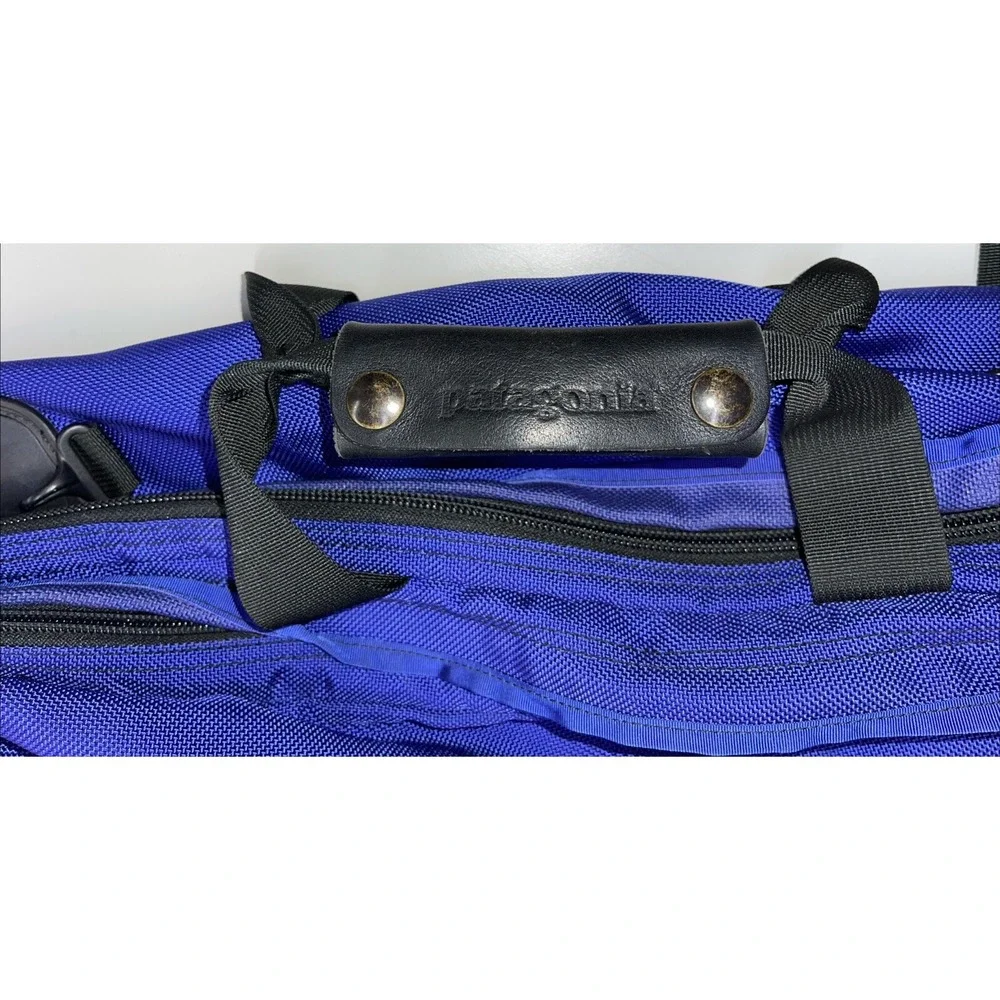 Vintage Patagonia Convertible‎ Duffle - Backpack Shoulder Overnight Bag Purple